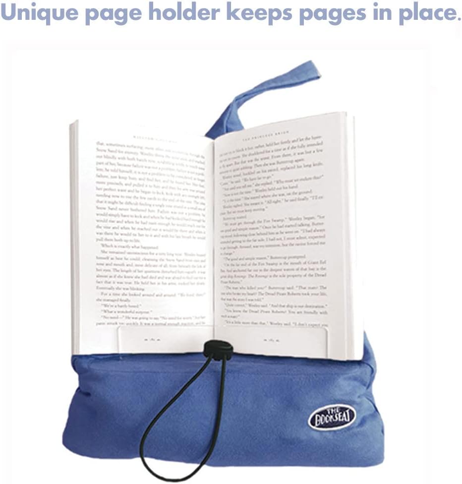 The Book Seat - The Most Comfortable Way to Read, Hands Free! - Dusty Rose Pink