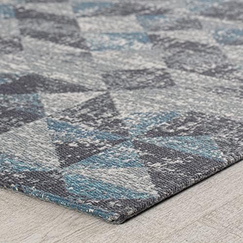 Anji Mountain 54" x 40" Rug'd Office Chair Mat for Carpet & Hardwood Floor