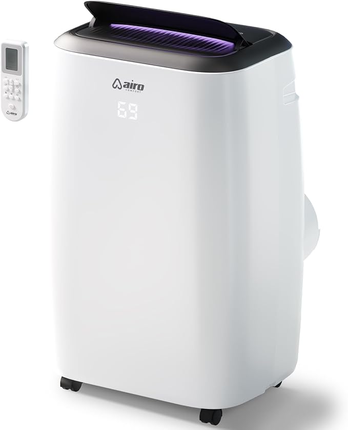 Portable Air Conditioners 10000 BTU AIRO COMFORT, AC Unit Floor Standing