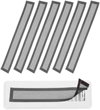 YOKIVE 8 Pcs Magnetic Floor Vent Covers, Floor Register Cover PVC Mesh