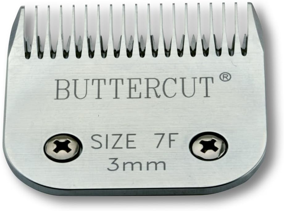 Geib Buttercut Stainless Steel Dog Clipper Blade, Size-7F, 1/8-Inch Cut Length