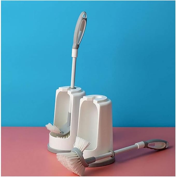 Plastic Toilet Brush，Toilet Bowl Scrubber, Toilet Brush Toilet Brushes and
