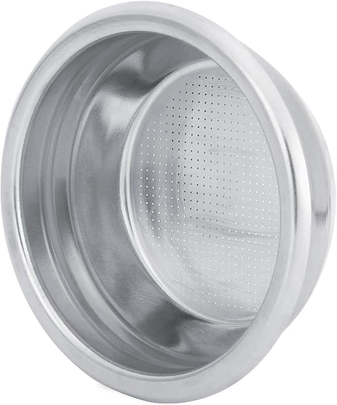 Coffee Filter Basket, 58mm Single Double Porous Filter Bowl Basket Semi