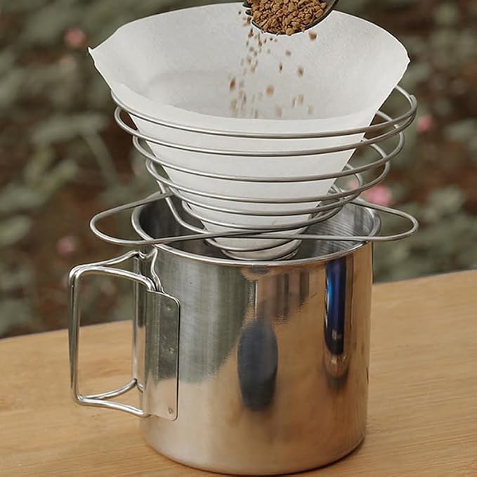VILLCASE Coffee Filter Holder Funnel Dripper