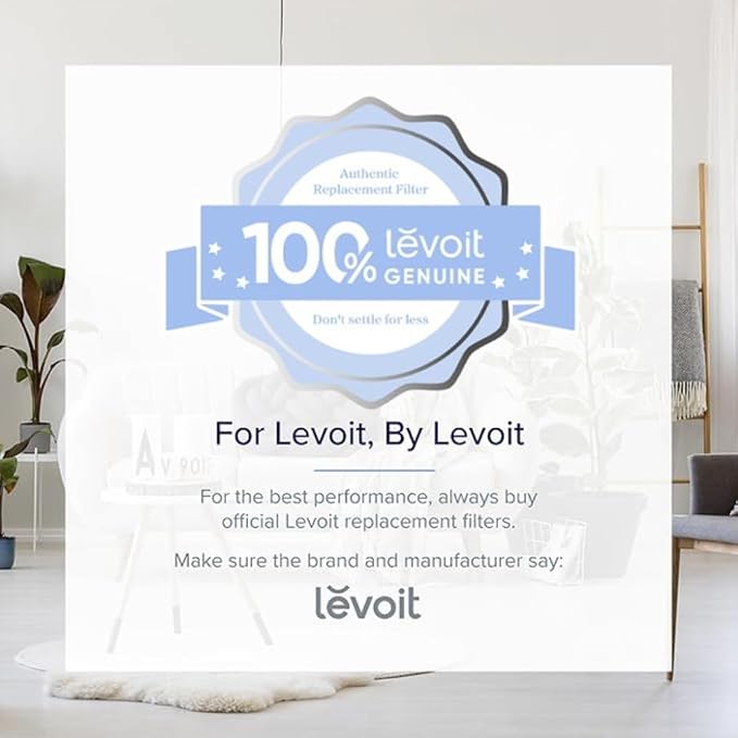 LEVOIT Sprout Air Purifier Genuine Replacement Filter, 3 layer HEPA Filter