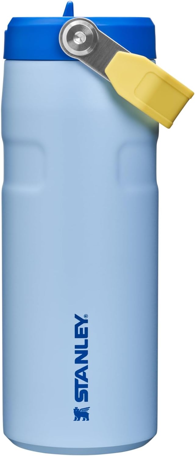 STANLEY IceFlow Flip Straw 2.0 Water Bottle 16 oz | Built-In Straw