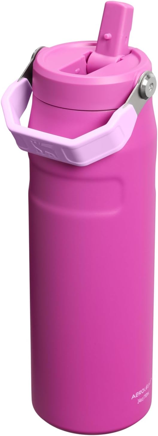 Stanley IceFlow Flip Straw 2.0 Water Bottle 24 OZ | Built-In Straw