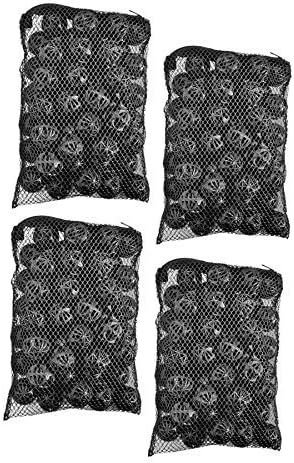 CNZ® 50pcs 1-inch Black Aquarium Fish Tank Filter Bio-Balls Filtration Media