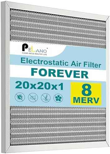 20x20x1 Reusable Electrostatic HVAC Furnace Air Filter