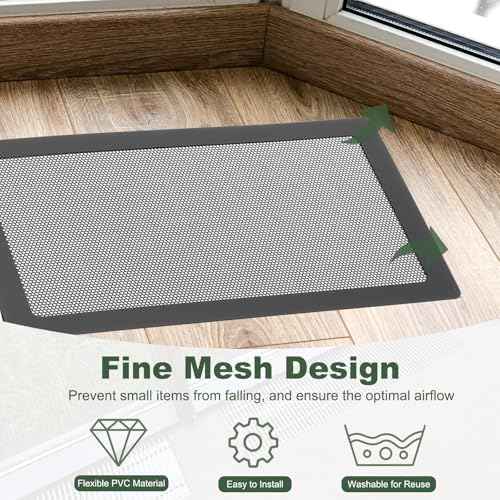 YOKIVE 10 Pcs Magnetic Floor Vent Covers, Floor Register Cover PVC