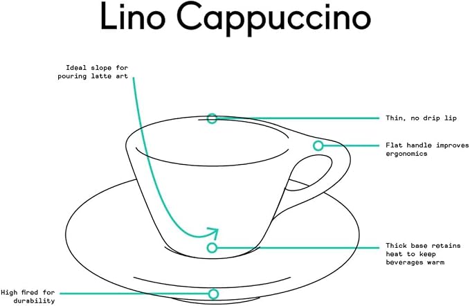 notNeutral LINO Porcelain Cup & Saucer