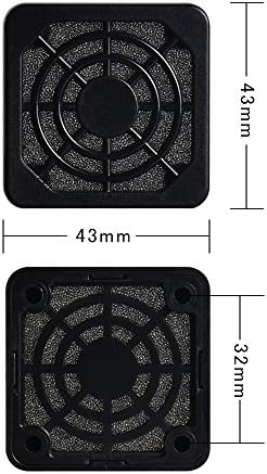 [2 Pack] ELUTENG 40mm Fan Filter Dustproof Cover USB Cooling