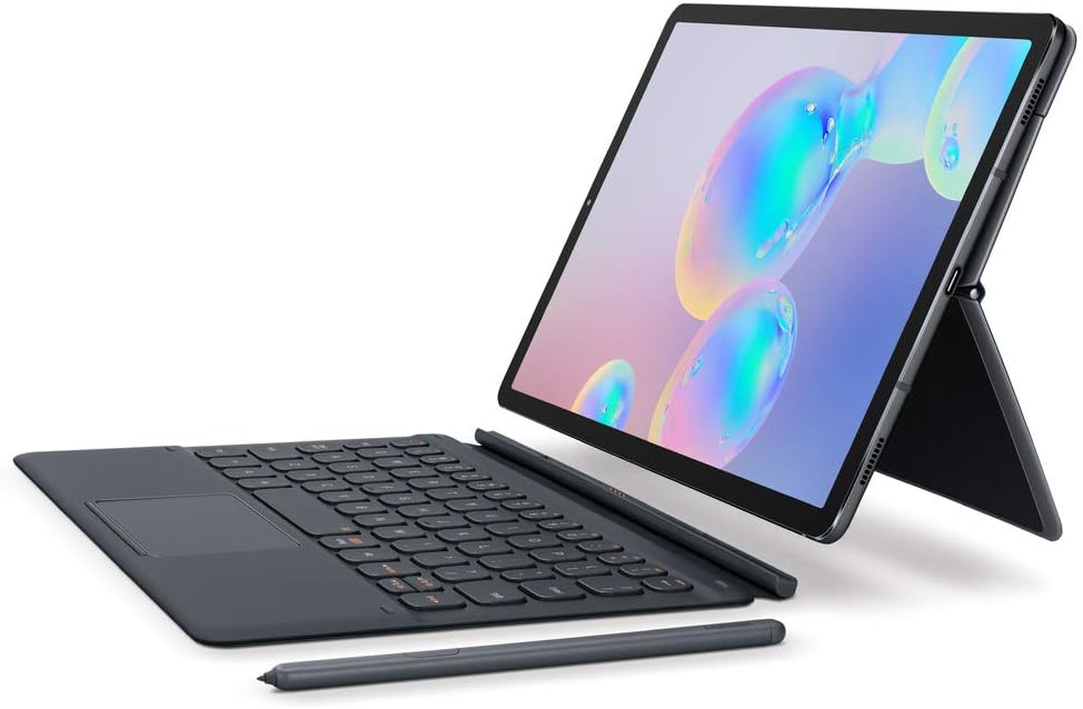 SAMSUNG Tab S6 10.5" (T860) Bookcover Keyboard Gray-EF-DT860UJEGUJ