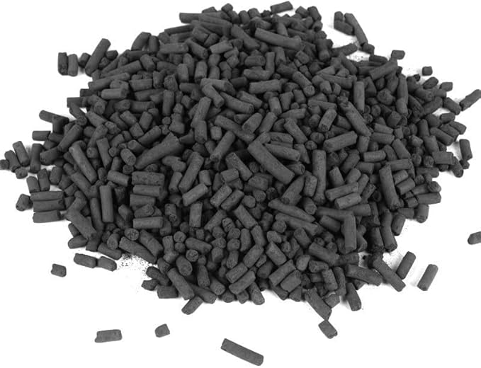 Wave Point Premium Activated Carbon Charcoal Pellets in Media Bag, 50 Pounds