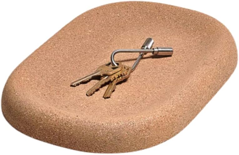 Craighill Little Cloud Cork Tray, Catch All Key Tray for Entryway & Dresser