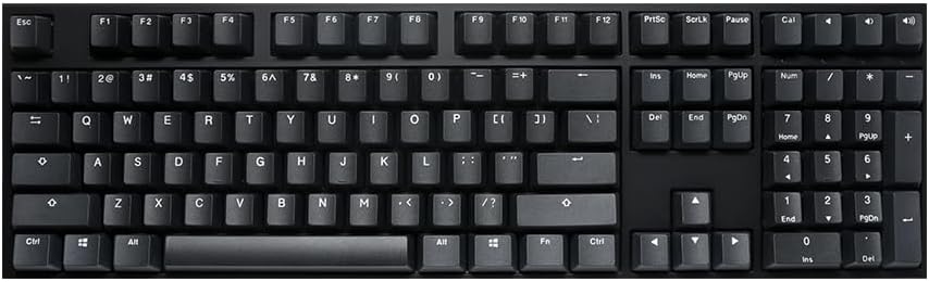 Ducky Origin Mechanical Gaming Keyboard, Cherry MX Red, Black