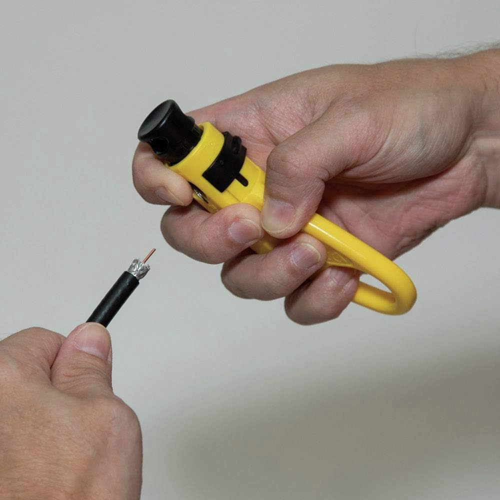 Klein Tools VDV002-818 Coax Install and Test Kit with Crimp Tool