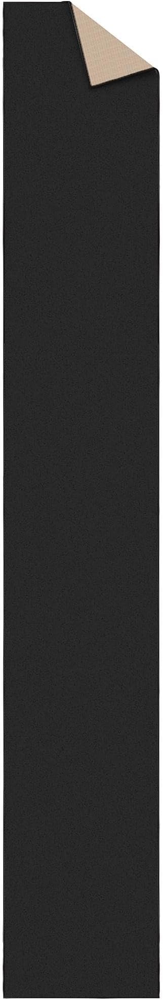 Ottomanson Hallway Runner Rug 1'10" x 12' Non Slip Solid Area Rugs Easy to