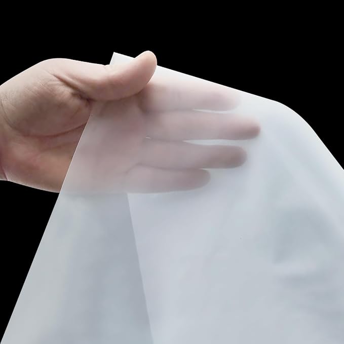 2Pcs Nylon Mesh Filter Cloth 39.4 x 39.4in– 400 mesh Fine Mesh Fabric Sheet