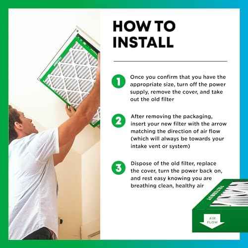 Filterbuy 20x30x1 MERV 8 Pleated HVAC Air Filters, 6-Pack