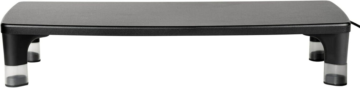 3M Monitor Computer Stand, 21.6 in x 9.4 in, 4 Port USB Hub