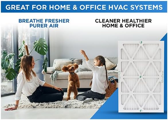 Glasfloss ZL 14x18x1 MERV 10 AC Furnace Air Filters.. Actual Size: 13-1/2 x