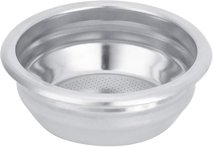 Coffee Filter Basket, 58mm Single Double Porous Filter Bowl Basket Semi