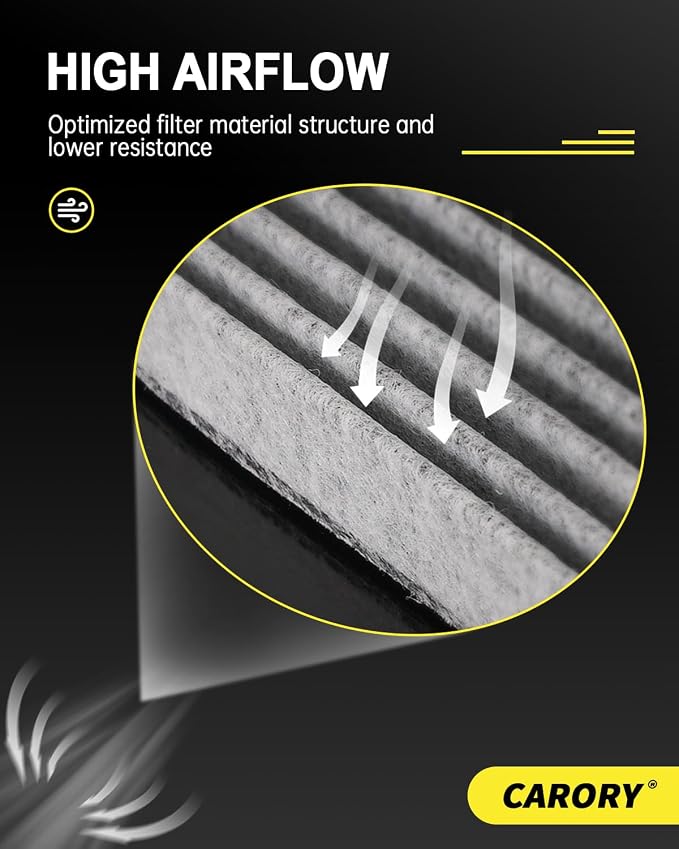 Cabin Air Filter w/Activated Carbon