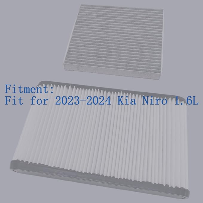 Engine & Cabin Air Filter Fit for 2023-2024 Kia Niro 1.6L Replace 28113-AT100