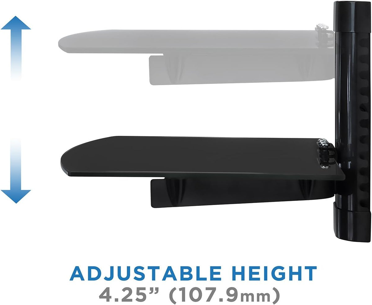 Mount-It! Floating Wall Shelf for AV Receiver & Game Consoles
