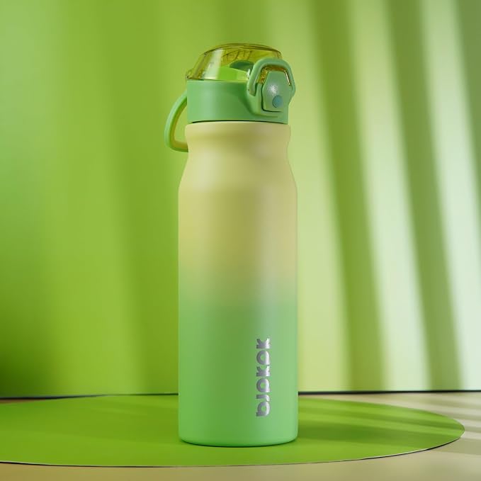 BJPKPK 25 oz Insulated Water Bottle, Stainless Steel Flask | Leak Proof Locking