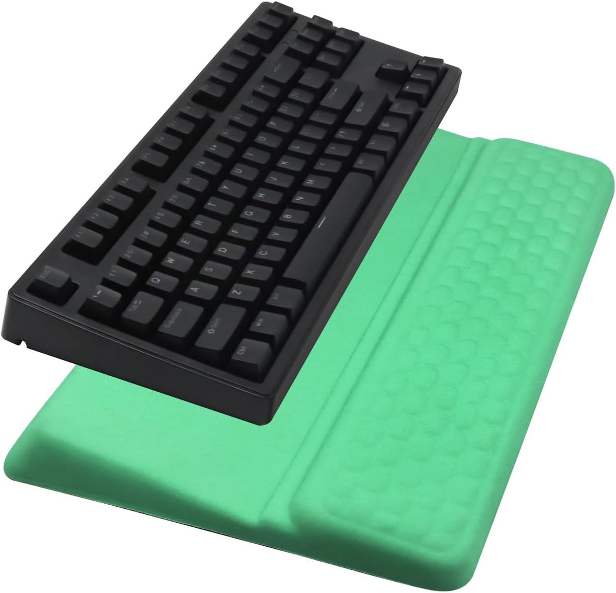 Computer Keyboard Stand with Wrist Rest Support Pad, Green