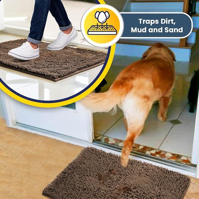 Muddy Mat® | Super Water Absorbent Door Mat Indoor, Microfiber Quick Dry