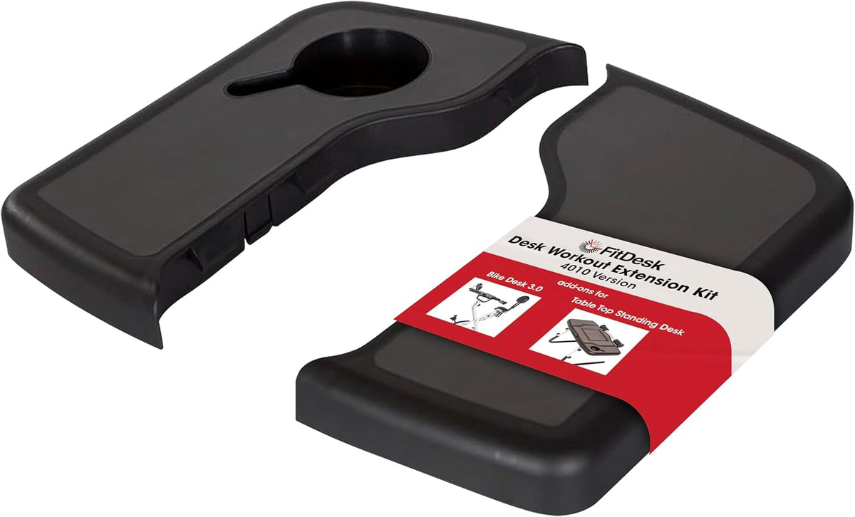 FitDesk Clamp-On Extender for 3.0 Exercise Bike & Standing Desk Attachment