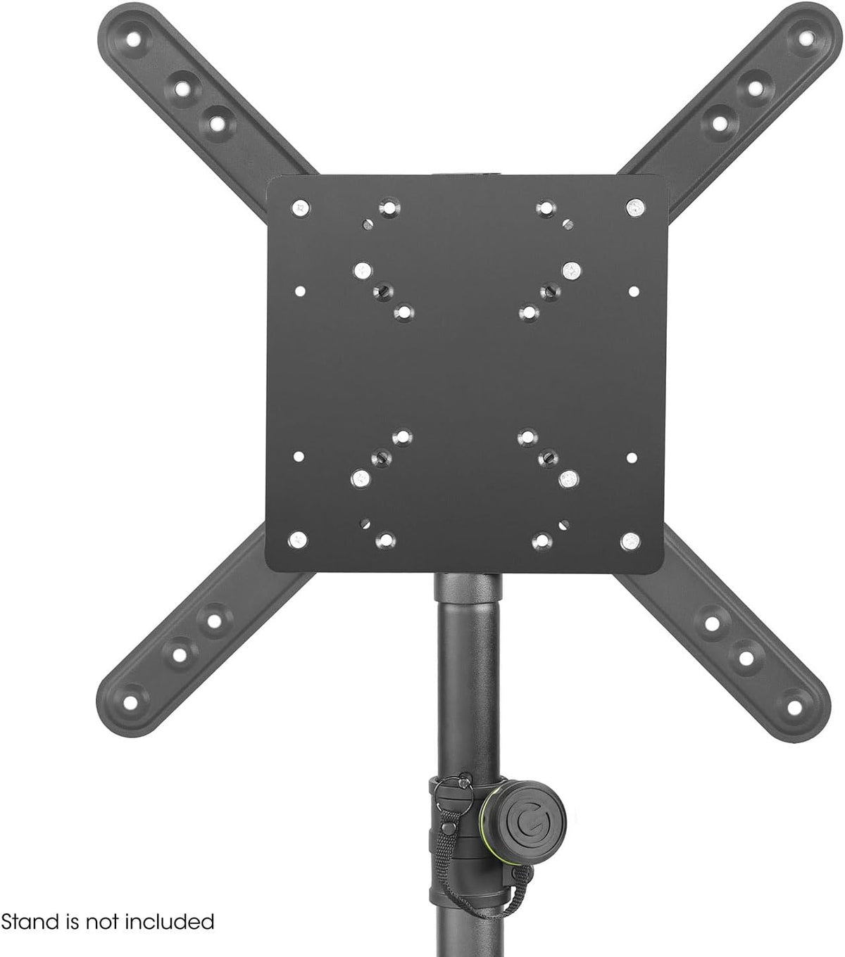 Gravity TV Monitor Mount GSAVESA1 LCD Monitor Mount for 35 mm Speaker Poles VESA Compatible, Black