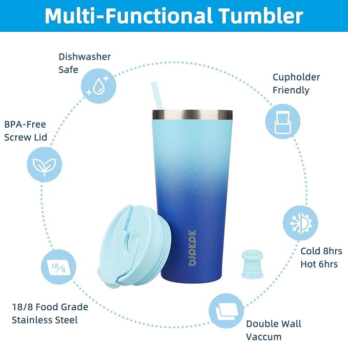BJPKPK 22 oz Coffee Tumbler