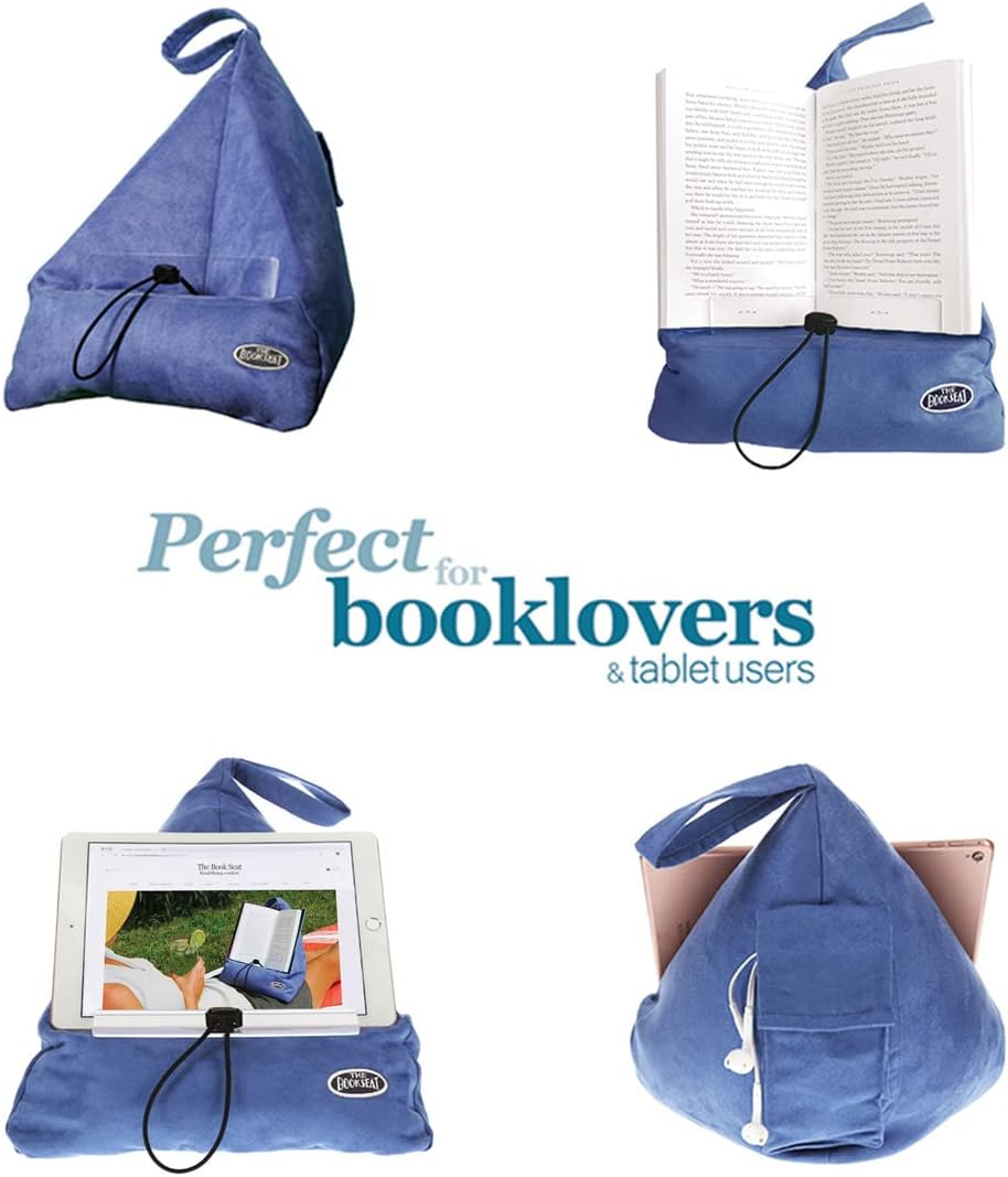 The Book Seat - Cinnabar Red - The Most Comfortable Way to Read, Hands Free!