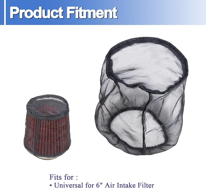 Air Filter Cover Small Dustproof Protective Cover Fits