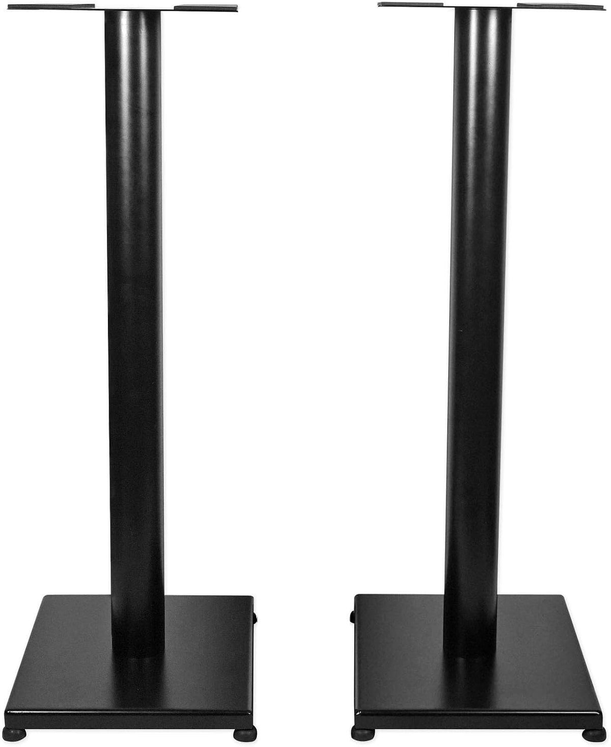 Rockville RS29B 29" Black Bookshelf Speaker/Studio Monitor Stands, Pair