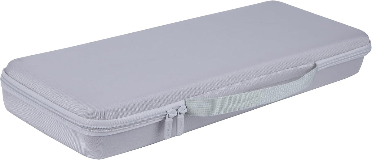 Lebakort Storage Case Compatible with Razer Blackwidow V3/ Blackwidow V4/ Cynosa V2/ Ornata V3/ Huntsman Elite/Huntsman V2/ Redthunder K10 Full Size Mechanical Gaming Keyboard (Gray Case)
