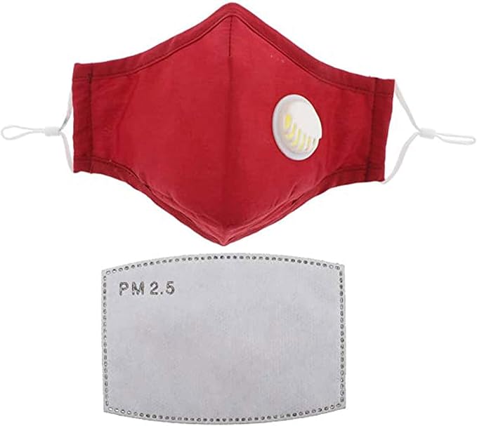 ASA Techmed Reusable Dual Air Breathing Valve Face Mask Cover