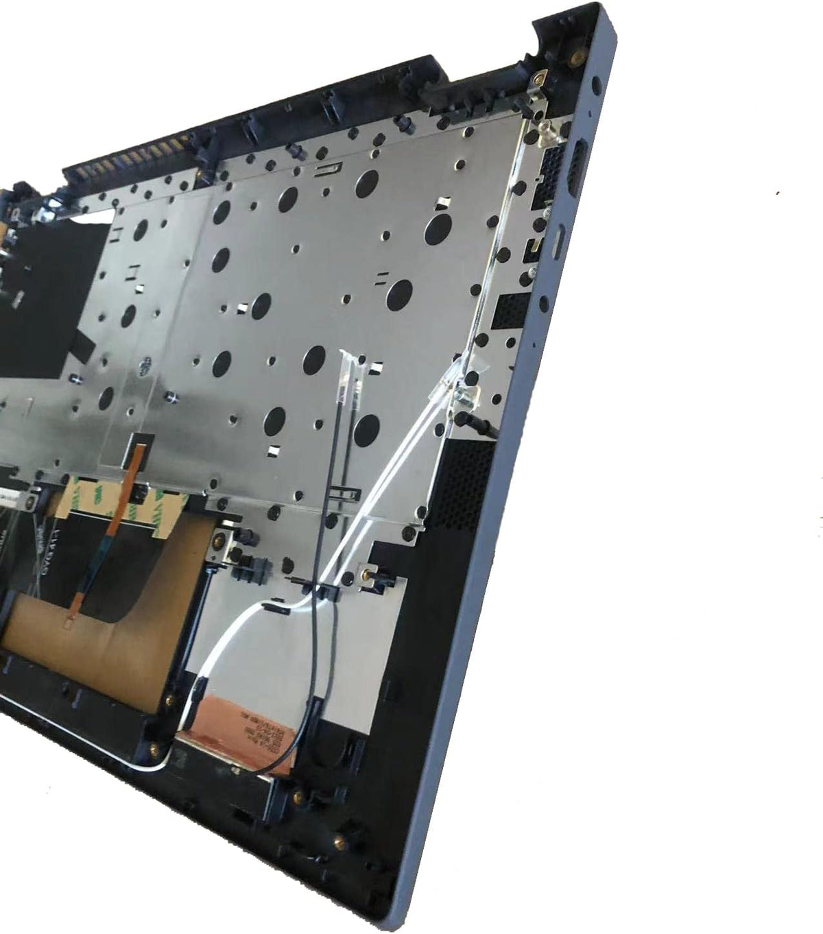 Replacement Laptop Upper Case Palmrest Backlit Keyboard Touchpad Assembly Part for Le novo Flex 5-14IIL05 ARE05 ITL05 5CB0Y85490 Gray