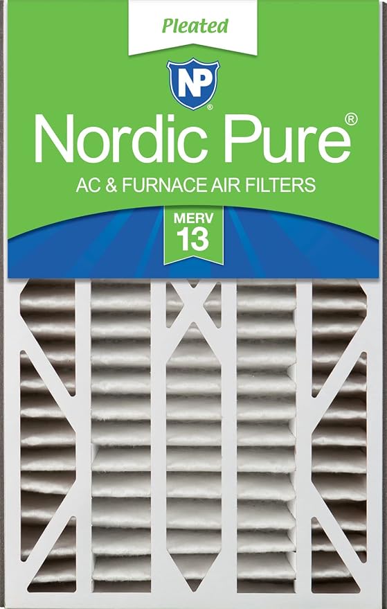 Nordic Pure 16x25x3 MERV 13 Trion Air Bear Cub Replacement 266649-101 Air