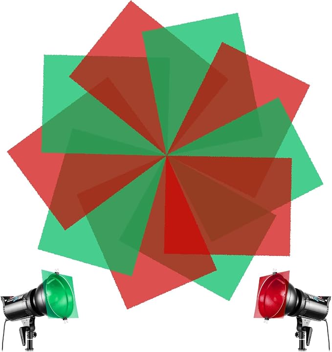 Sakolla 10Pcs Christmas Gel Filter