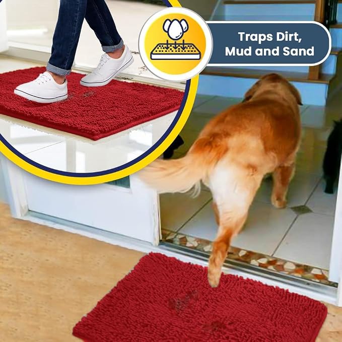Muddy Mat® | Super Water Absorbent Door Mat Indoor, Microfiber Quick Dry