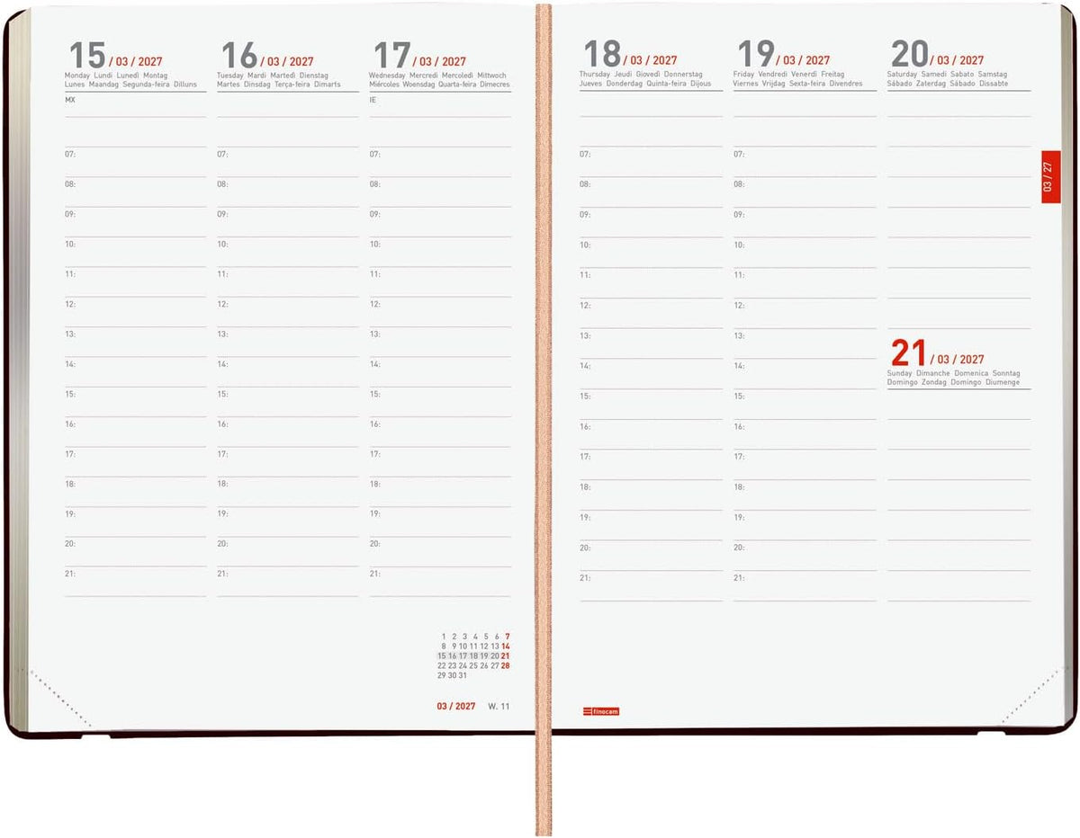 Finocam Mara Weekly Diary 18–Month | Weekly Diary | Pretty