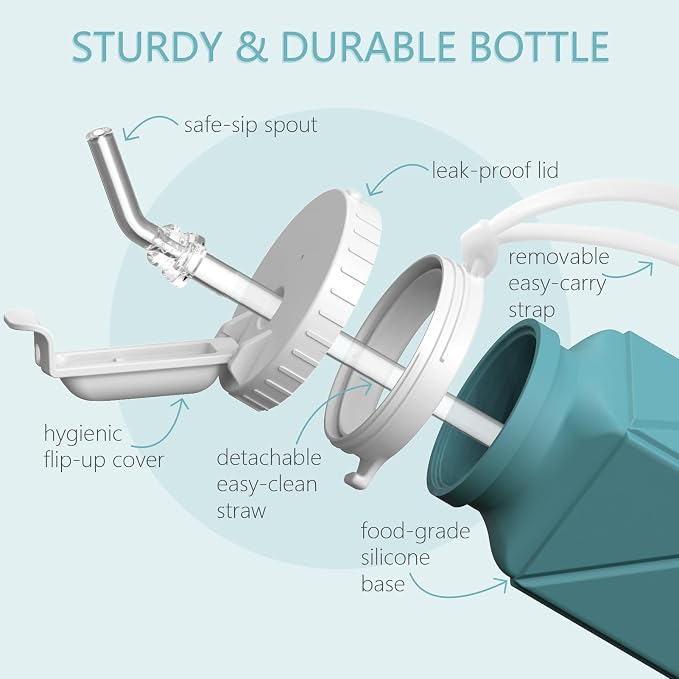 BEAUTAIL Collapsible Water Bottles