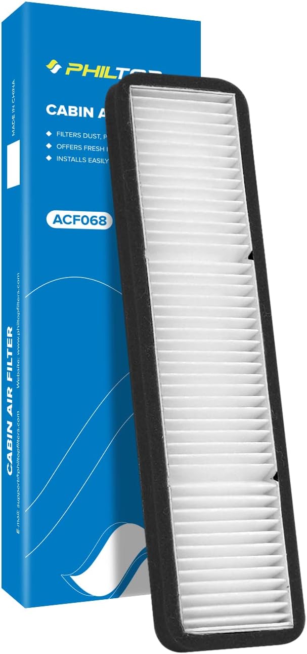 PHILTOP Cabin Air Filter w/Activated Carbon, Compatible