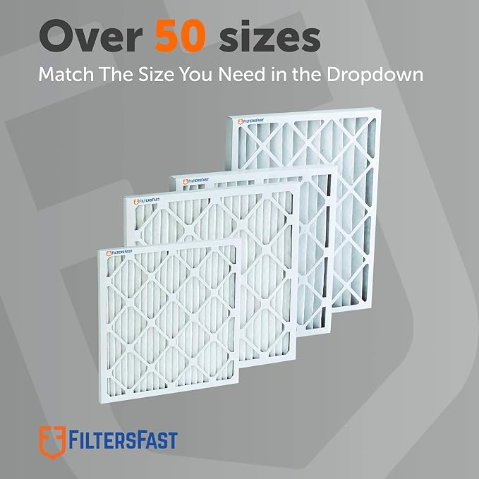 Filters Fast 12x25x1 Air Filter MERV 11, Made in the USA, Actual Size: