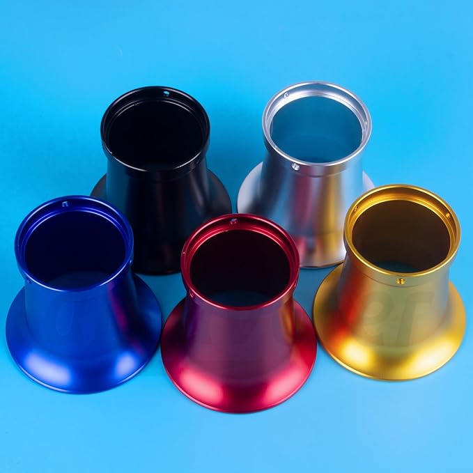 50mm Carburetor Air Filter Trumpet Velocity Stack Funnel CNC Alloy Parts Fit